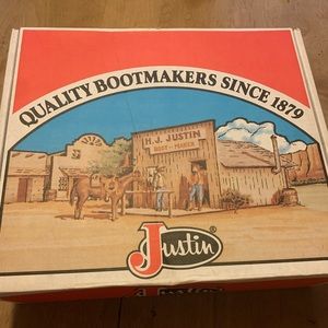 Black Justins Boots size 5 1/2